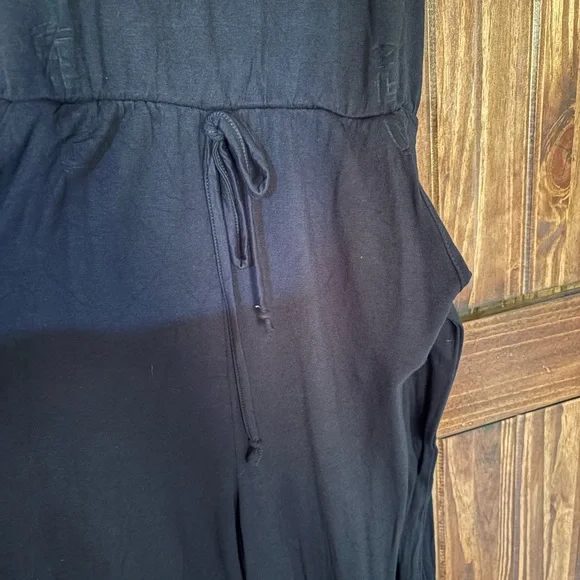 Lea & Viola Midnight Black Jumpsuit - Picture 3 of 4